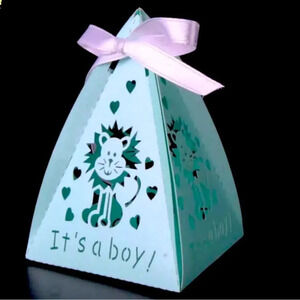 Lion Themed Baby Shower Candy/Gift Box